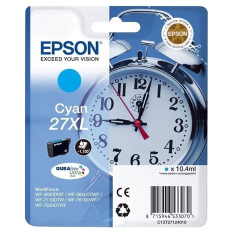 Μελάνι Epson 27XL Cyan C13T27124012