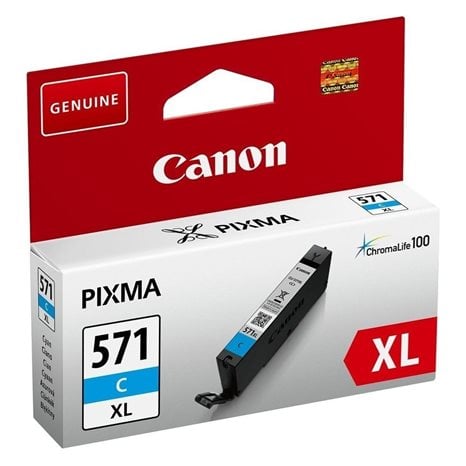 Μελάνι Canon CLI-571C XL Cyan (0332C001)