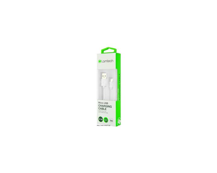 Lamtech Datacable Micro USB 1m White