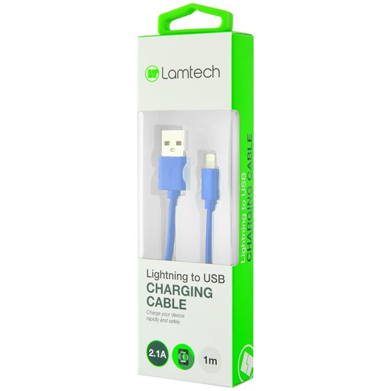 Lamtech Datacable Micro USB 1m Blue