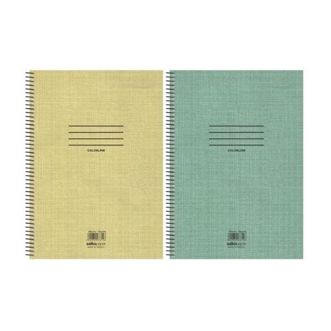 Τετράδιο Σπιράλ 17x25 Salko Colorline 3Θ.7853