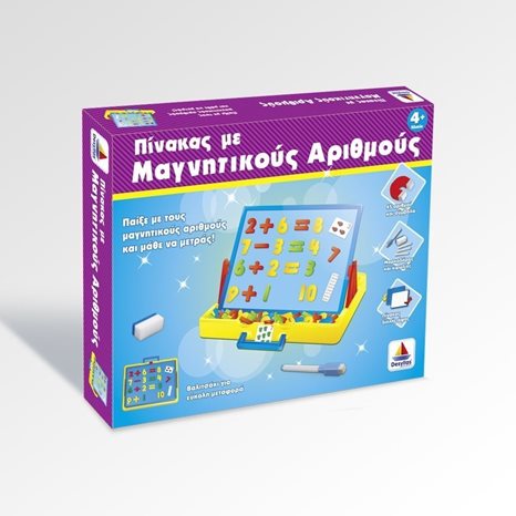 Μαγνητικός Πίνακας Δεσύλλας Με Αριθμούς Και Σύμβολα 520107