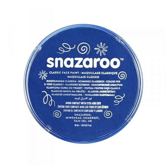 Snazaroo 18ml Κρέμα Face Painting Classic Royal Blue