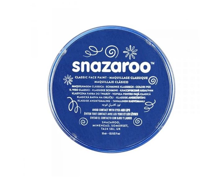 Snazaroo 18ml Κρέμα Face Painting Classic Royal Blue