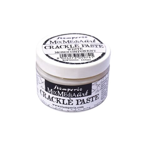 Stamperia Πάστα Κρακελέ 150ml White