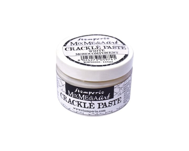 Stamperia Πάστα Κρακελέ 150ml White