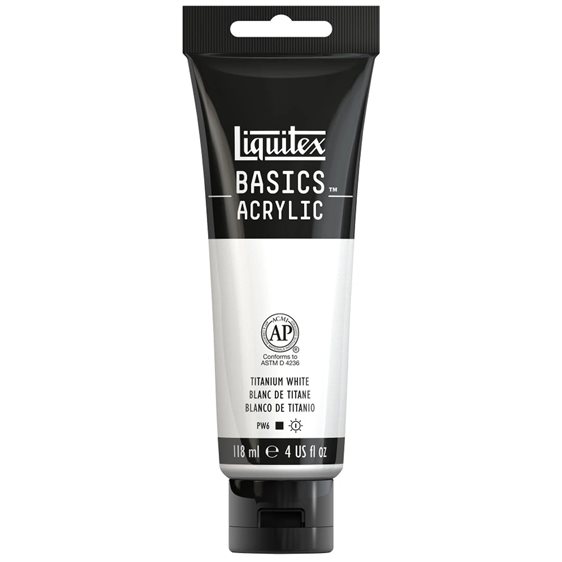 Liquitex 118 Ml Basics 432 Titanium White