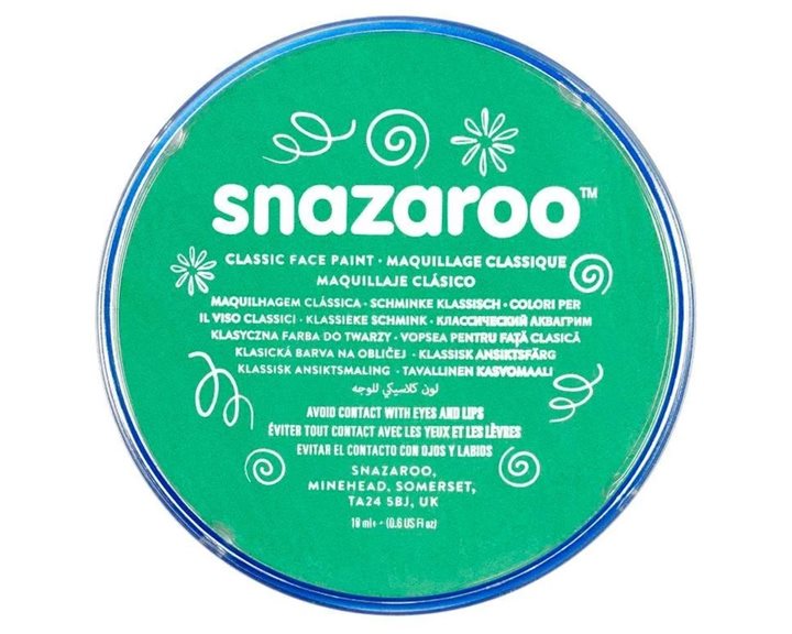 Snazaroo 18ml Κρέμα Face Painting Classic Bright Green