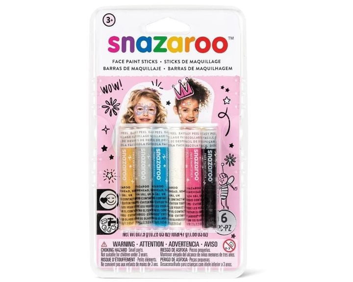 Snazaroo 6 Κραγιόνια Face Painting Fantasy