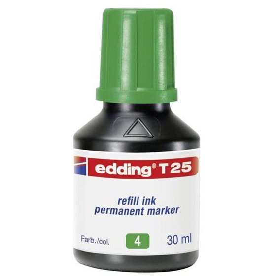 Μελάνι Edding Ανεξίτηλου Μαρκαδόρου 30ml Πράσινο