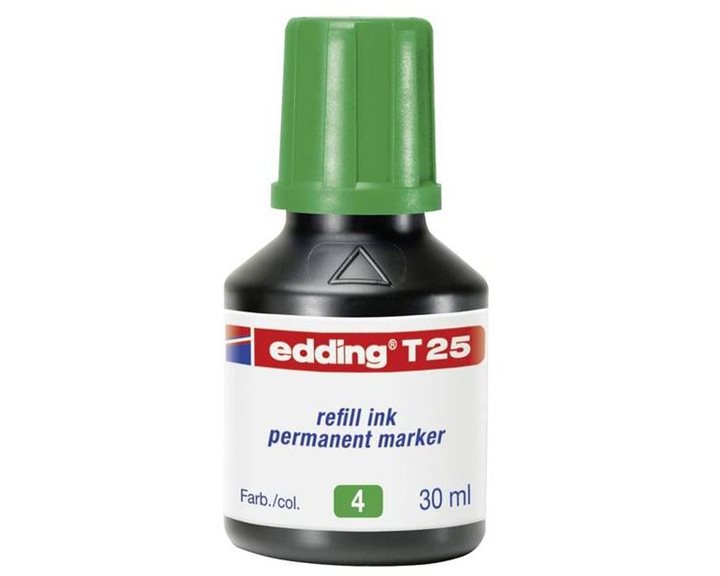 Μελάνι Edding Ανεξίτηλου Μαρκαδόρου 30ml Πράσινο
