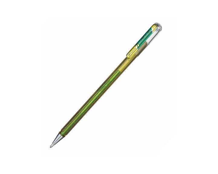 Στυλό Metallic Gel DualPentel Πράσινο-Κίτρινο