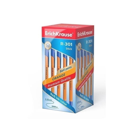 Στυλό ErichKrause R-301 Orange 0.7mm Μπλε