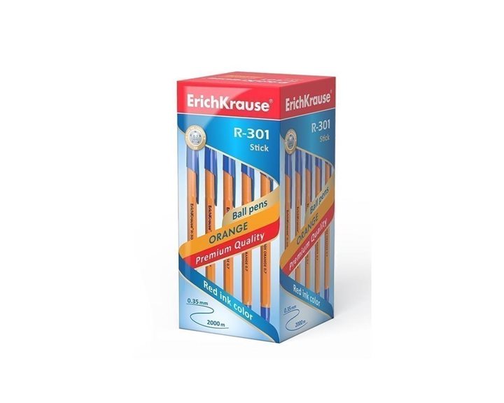 Στυλό ErichKrause R-301 Orange 0.7mm Μπλε