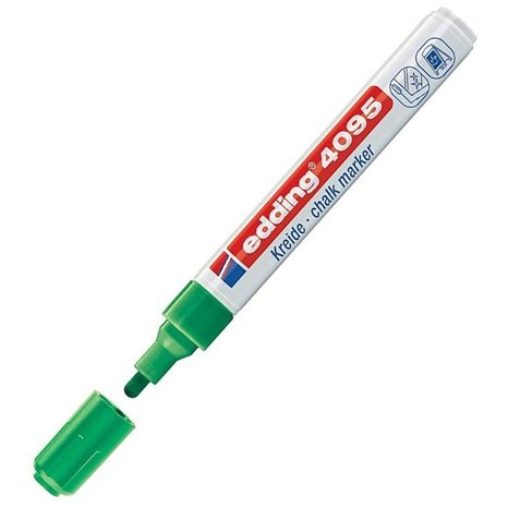 Μαρκαδόρος Edding 4095 Παραθύρων Στρογγυλή Μύτη 2-3mm Πράσινο