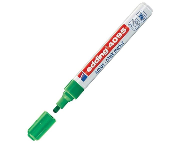 Μαρκαδόρος Edding 4095 Παραθύρων Στρογγυλή Μύτη 2-3mm Πράσινο