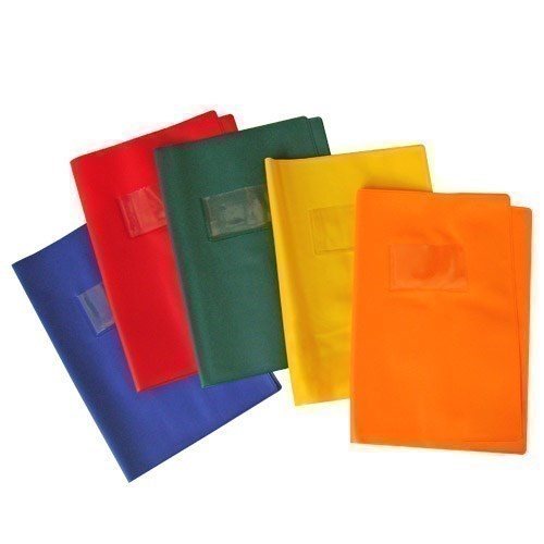 Κάλυμμα Τετραδίου 17x25 Pvc Χρωματιστό Χωρίς Κάδμιο