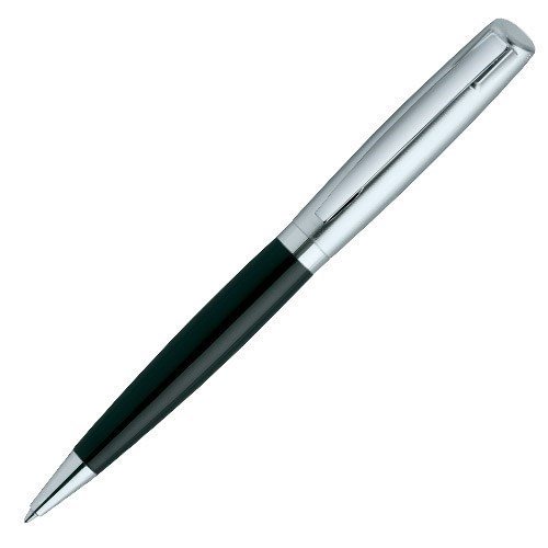 Στυλό/Σφραγίδα Heri Classic Light 6522M Μαύρο/Ασημί