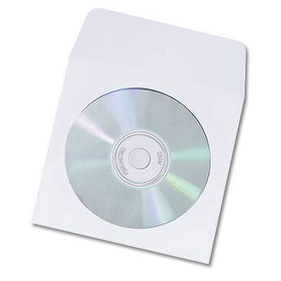 Φάκελος Λευκός Cd3 12.5Χ12.5  Παράθυρο/Αυτοκόλλητος