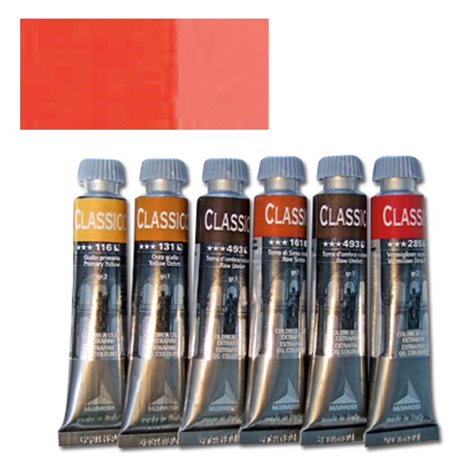 Λάδι Ζωγραφικής Maimeri Classico 20ml 249 Κόκκινο-Πορτοκαλί