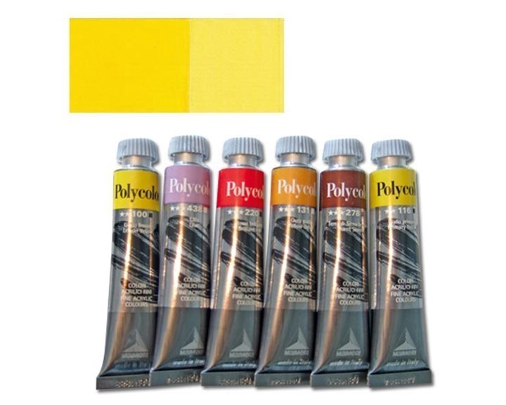 Χρώμα Ακρυλικό Maimeri Polycolor 20ml 116 Primary Yellow 001202116
