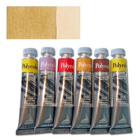 Χρώμα Ακρυλικό Maimeri Polycolor 20ml 148 Rich Gold 001202148