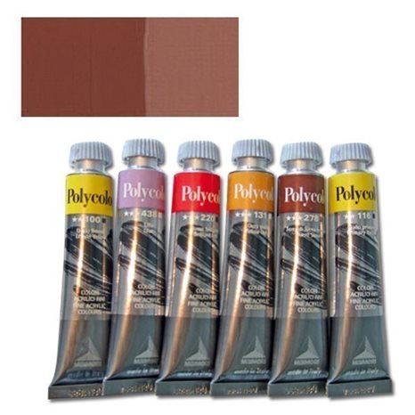 Χρώμα Ακρυλικό Maimeri Polycolor 20ml 278 Burnt Sienna