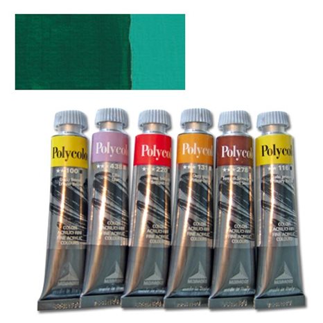 Χρώμα Ακρυλικό Maimeri Polycolor 20ml 321 Phthalocyan.Green