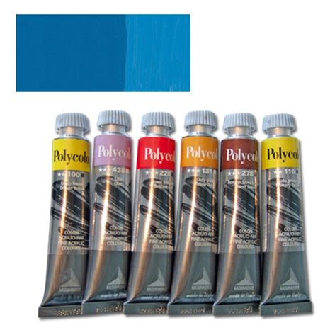 Χρώμα Ακρυλικό Maimeri Polycolor 20ml 378 Μπλε Ελεκτρικ