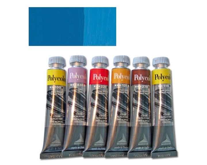 Χρώμα Ακρυλικό Maimeri Polycolor 20ml 378 Μπλε Ελεκτρικ