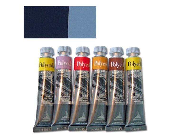 Χρώμα Ακρυλικό Maimeri Polycolor 20ml 388 Navy Blue 001202388
