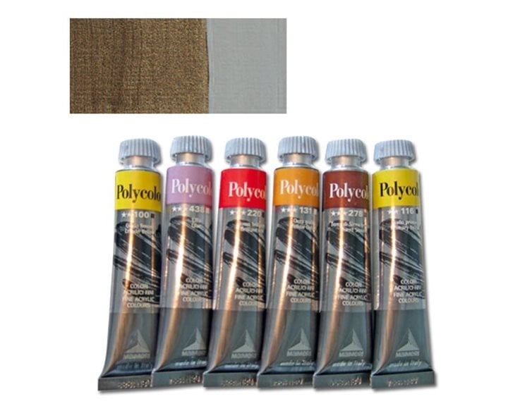 Χρώμα Ακρυλικό Maimeri Polycolor 20ml 475 Bronze 001202475