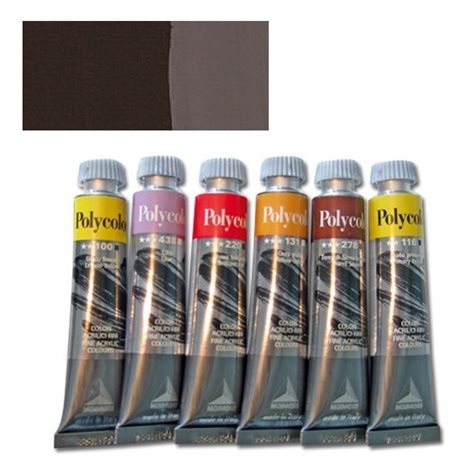 Χρώμα Ακρυλικό Maimeri Polycolor 20ml 484 Vandyke Brown