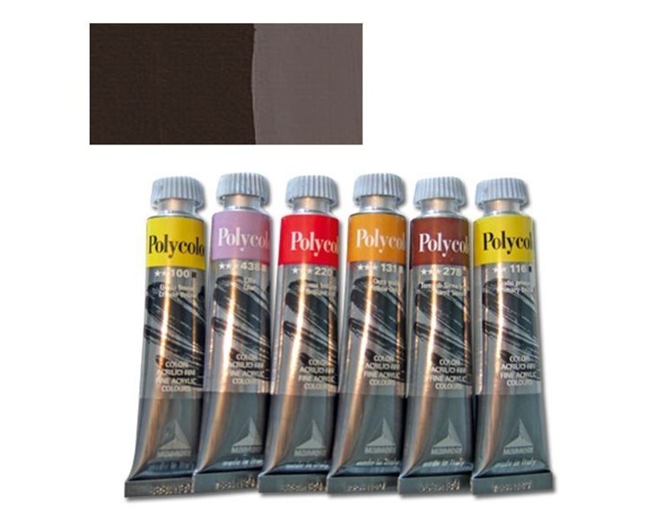 Χρώμα Ακρυλικό Maimeri Polycolor 20ml 484 Vandyke Brown