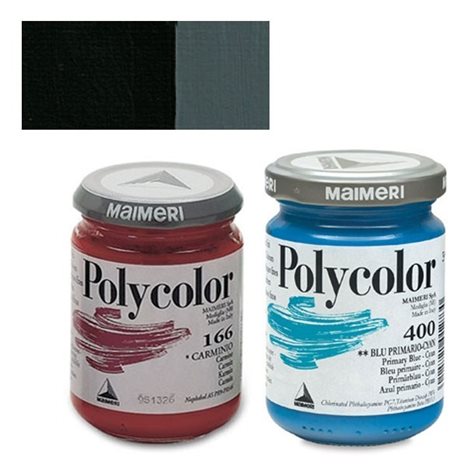 Polycolor Acrylic Colour Black 530 140ml