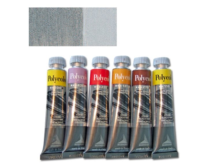 Χρώμα Ακρυλικό Maimeri Polycolor 20ml 497 Ασημί 001202497