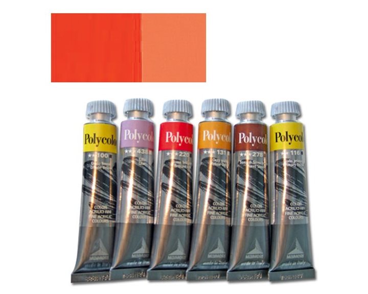Χρώμα Ακρυλικό Maimeri Polycolor 20ml 021 Ivory White