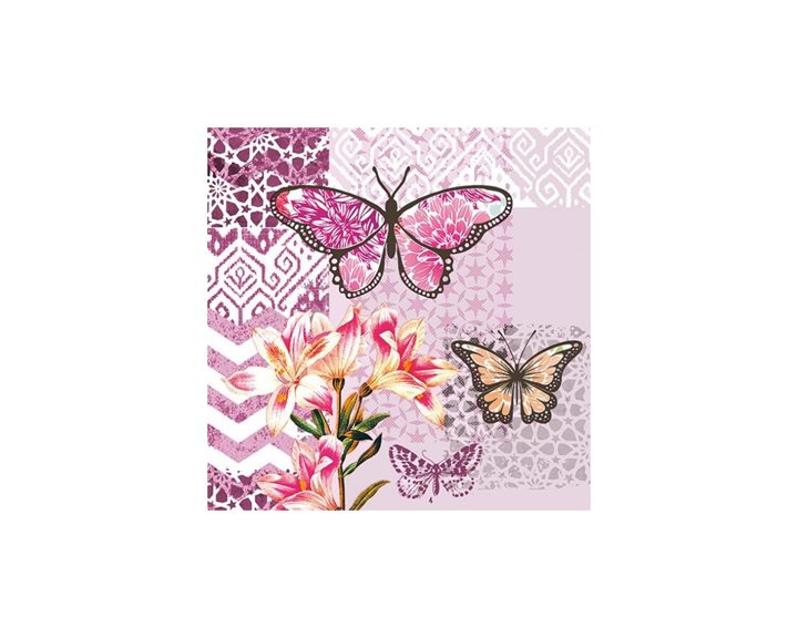 Χαρτοπετσέτες Decoupage 33x33 Τριφύλλες