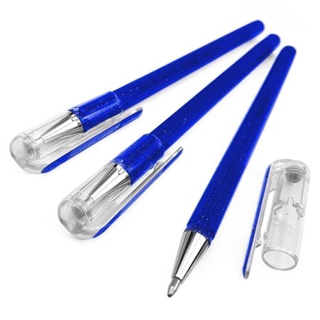 Στυλό Metallic Gel DualPente K110DC Μπλέ