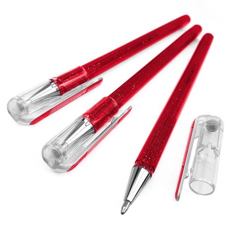Στυλό Metallic Gel DualPente K110DP Ρόζ