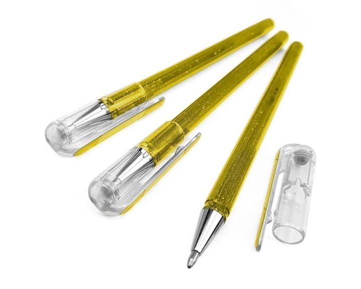 Στυλό Metallic Gel DualPente K110DX Χρυσό
