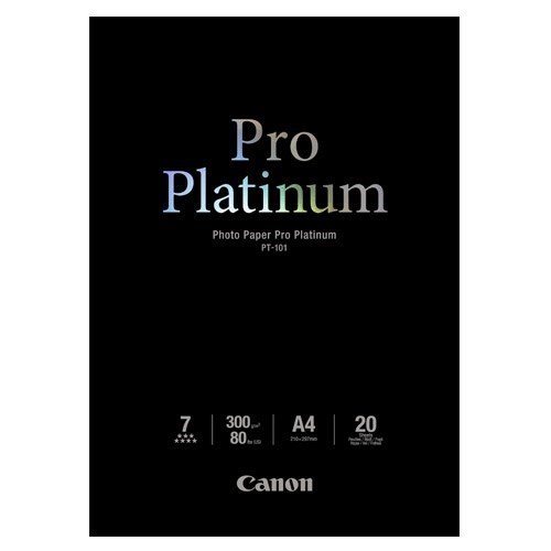 Χαρτί φωτογραφικό Α4 Canon Pro Platinum PT-101  300gr  20Φ