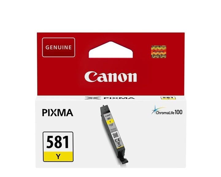 Μελάνι Canon Inkjet CLI-581 Κίτρινο