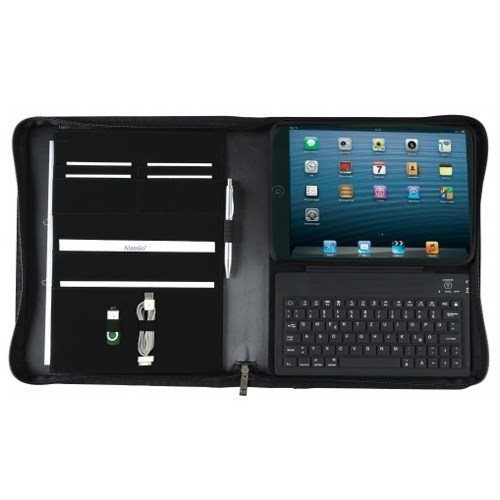Ντοσιέ Alassio Lombrando Α4 Για iPad Με Πληκτρολόγιο Μαύρο
