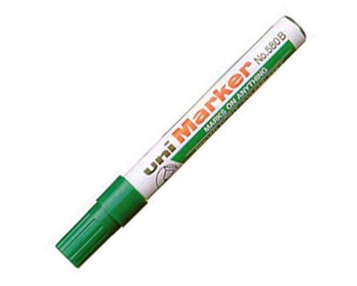 Μαρκαδόρος Ανεξίτηλος Uniball 1-5mm 580B Πράσινος