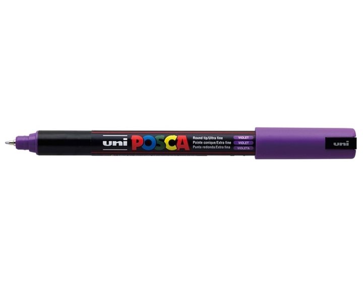 Μαρκαδόρος Uni Posca PC-1MR Μωβ