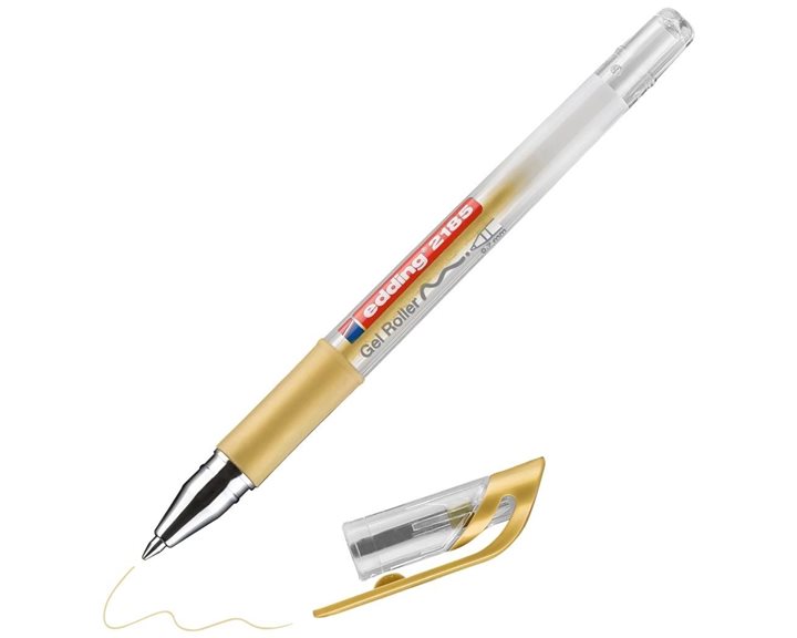 Στυλό Edding 2185 Gel 0.7mm Χρυσό