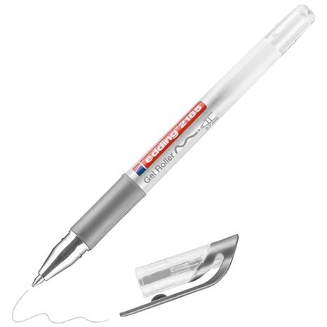 Στυλό Edding 2185 Gel 0.7mm Ασημί