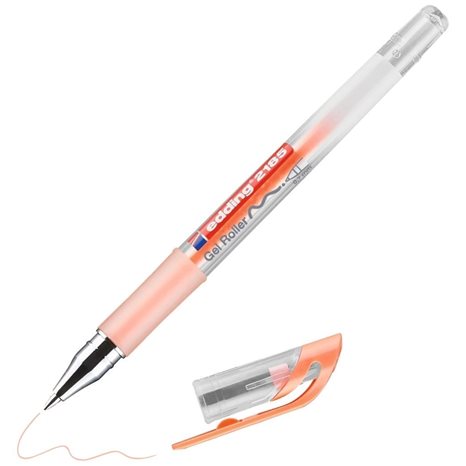 Στυλό Edding 2185 Gel 0.7mm Πορτοκαλί Φωσφ.