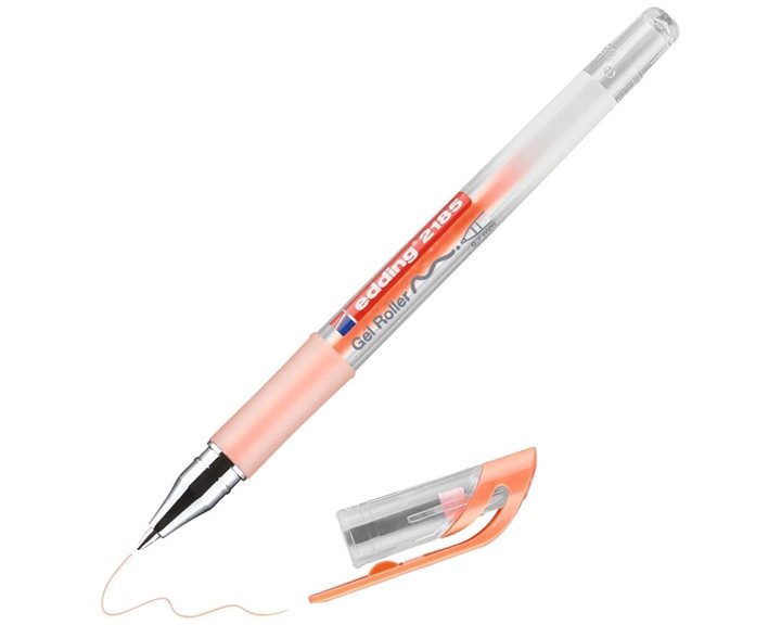 Στυλό Edding 2185 Gel 0.7mm Πορτοκαλί Φωσφ.